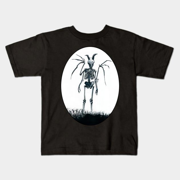 The Jersey Devil Is My Friend Kids T-Shirt by zombierust